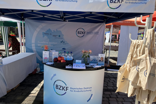 hier ist der BTK Stand zu sehen