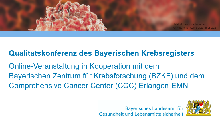 Qualitätskonferenz des Bayerischen Krebsregisters