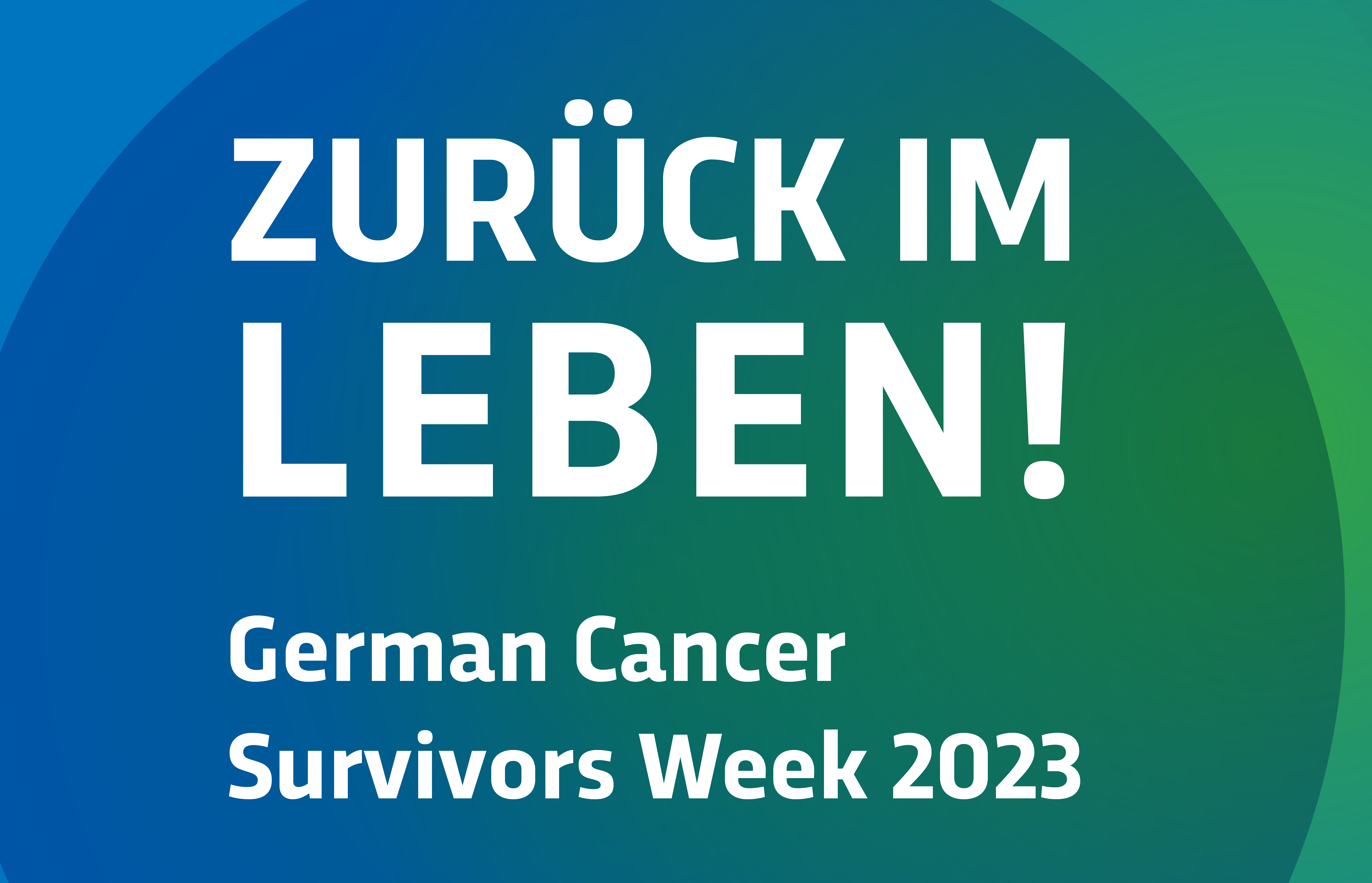 German Cancer Survivors Week 2023